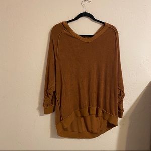 Free People oversized sweatshirt